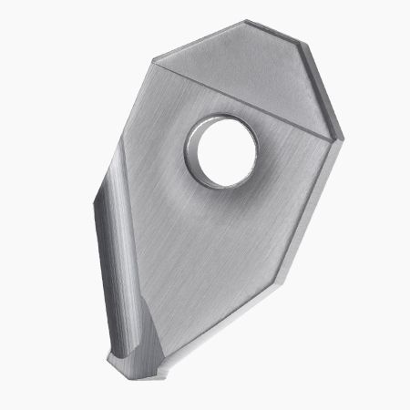Wendeplatte für Zentrierbohrer – D24 – 60° - Wendeplatte für Zentrierbohrer – D24 – 60°