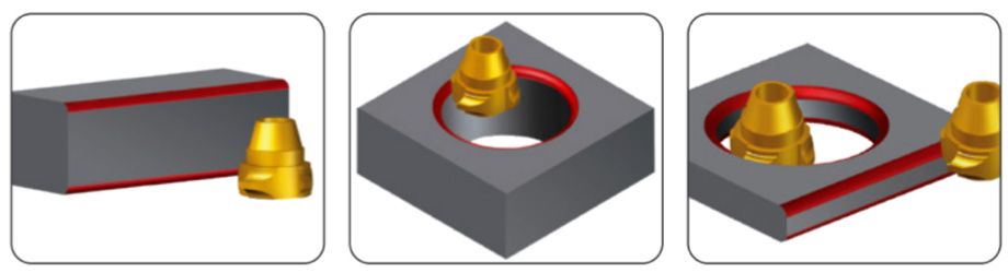 UFO Dual Corner Rounding Insert - 3T